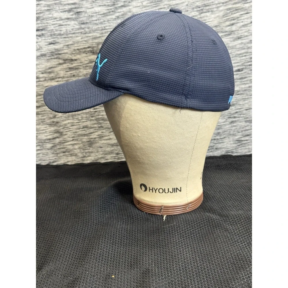 Puma Blue And Teal Hat Cap Mens Flexfit Genuine Brand Name Golf Tennis‎